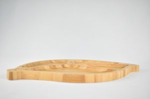 ASSIETTE PRÉSENTATION EN BOIS DIM 33*21.5CM